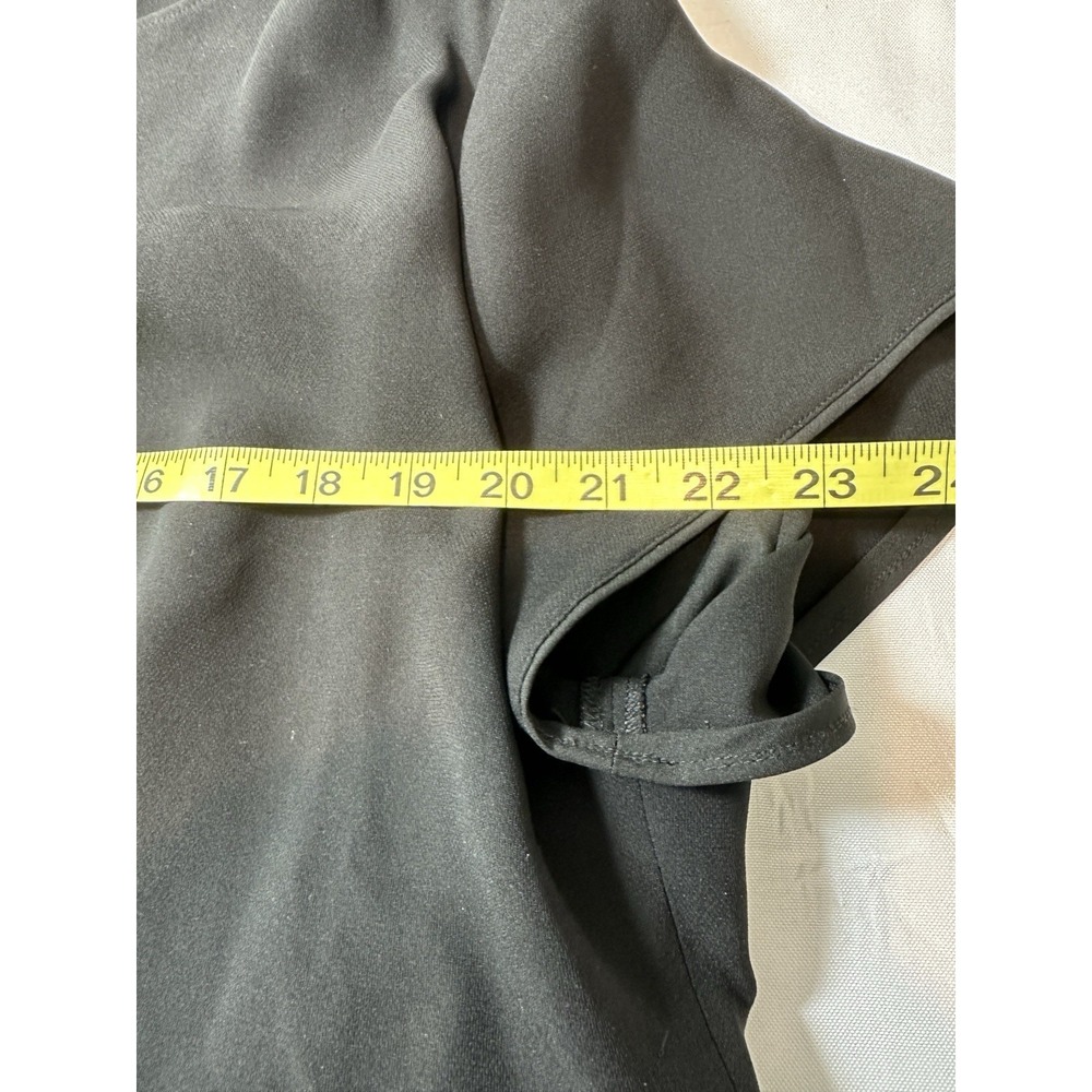 Lafayette 148 New York Women's Black  Butterfly‎ Sleeve Blouson Dress Size 16 - Picture 8 of 10